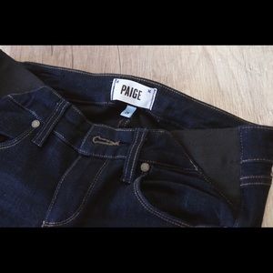 Paige denim maternity bootcut jeans